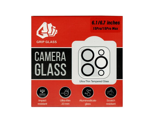 Tempered Glass Camera Lens Protector for Apple iPhone 15 Pro / 15 Pro Max