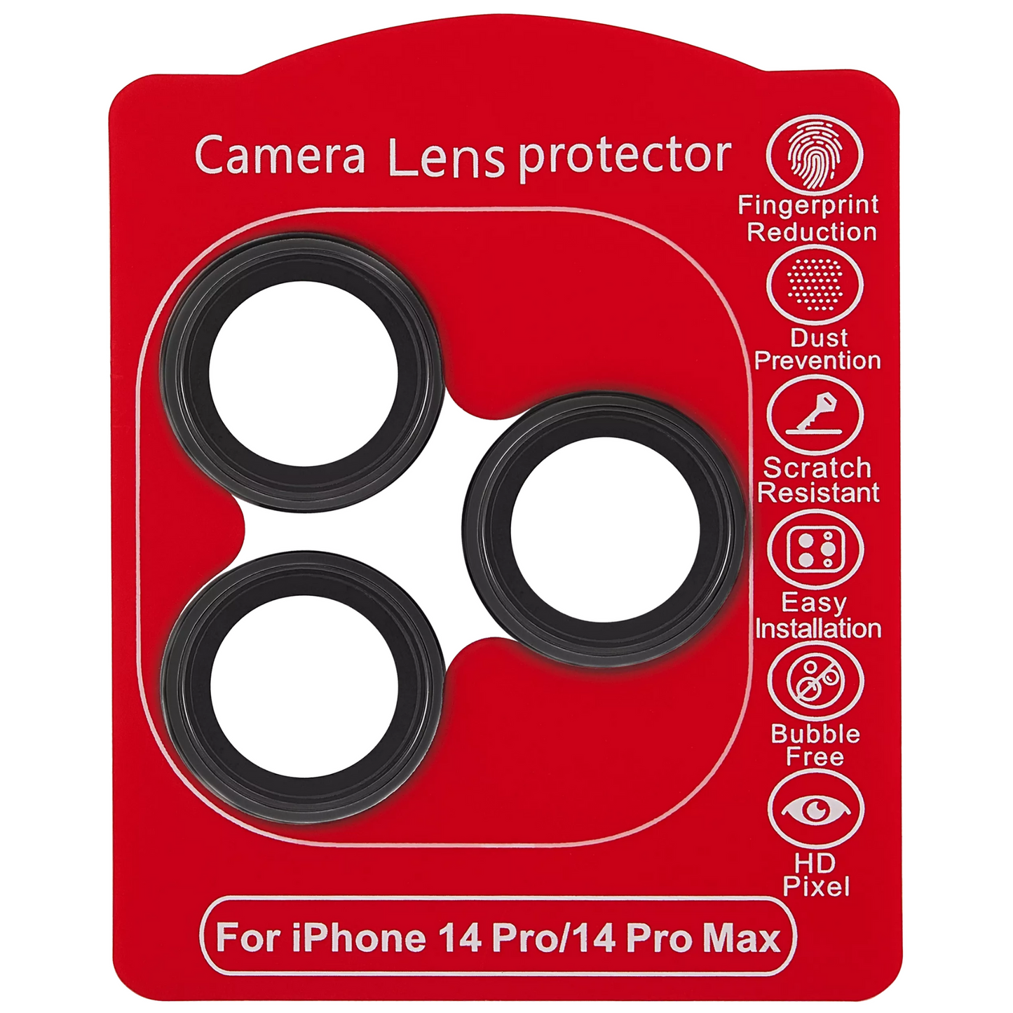 Casper Tempered Glass Camera Lens Protector for Apple iPhone 14 Pro & 14 Pro Max