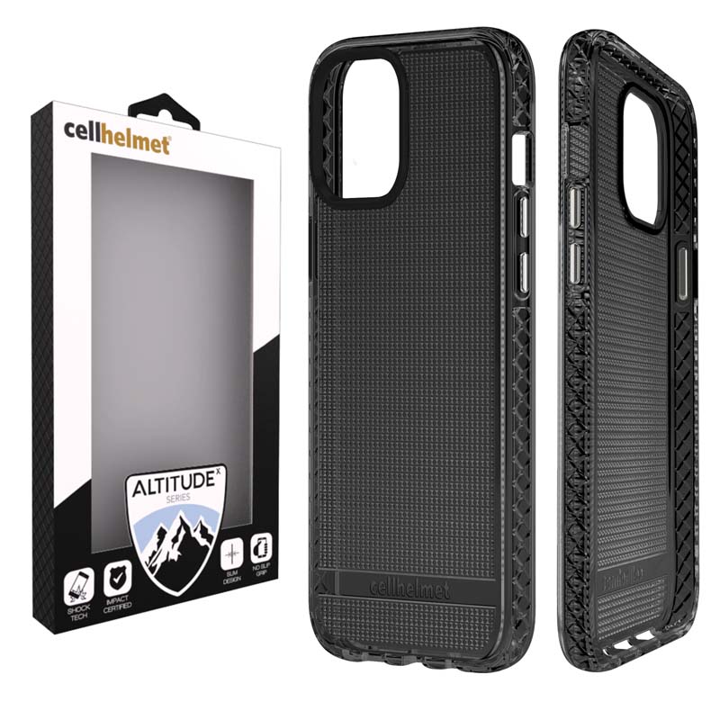 Cellhelmet Altitude X Case for Apple iPhone 12 Pro Max (Black)