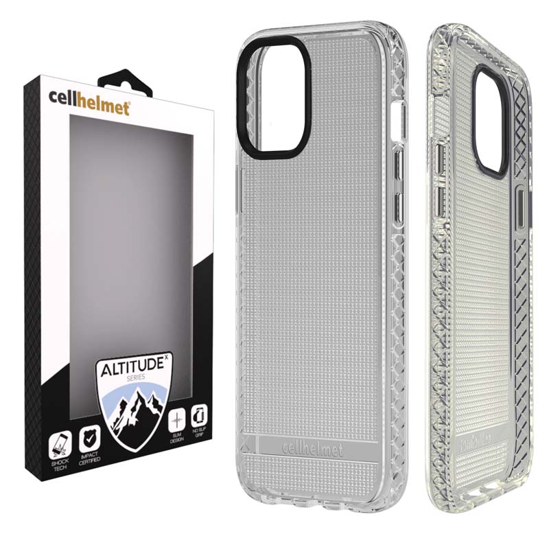 Cellhelmet Altitude X Case for Apple iPhone 12 Pro Max (Clear)