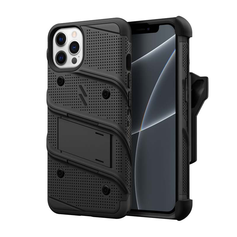 Zizo Bolt Case for Apple iPhone 13 Pro Max (Black)