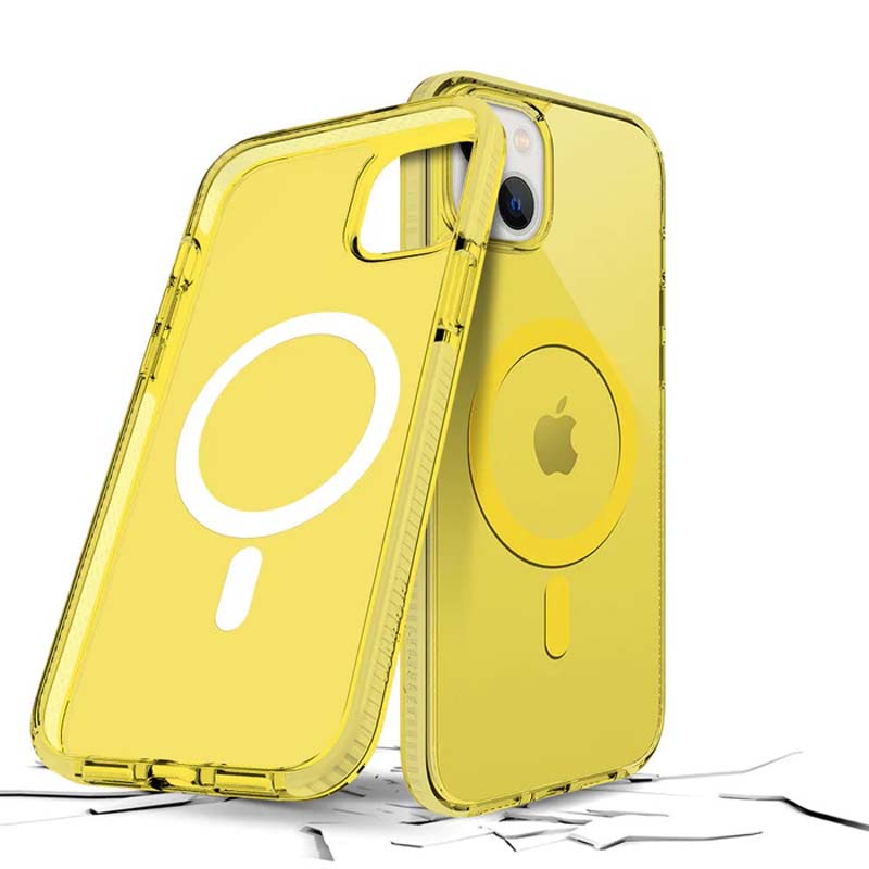 Prodigee Safetee Neo MagSafe Case for Apple iPhone 14 Plus (Lemon)