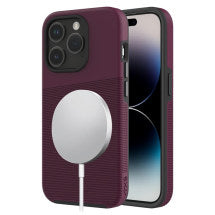 Axessorize PROTech Plus MagSafe Case for Apple iPhone 15 Pro (Sangria)