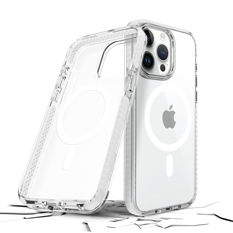 Prodigee Magneteek MagSafe Case for Apple iPhone 15 Pro (White)