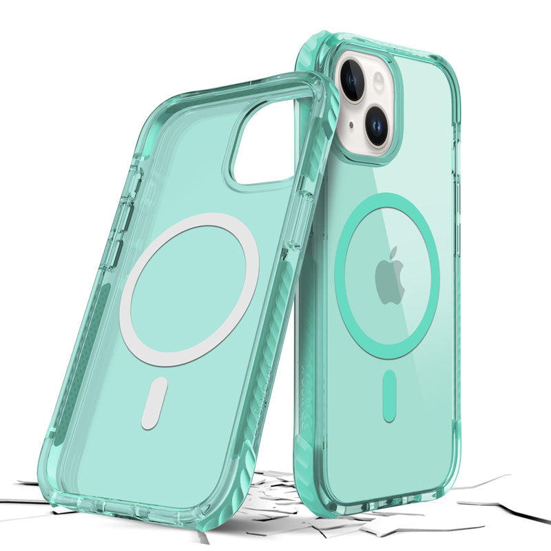 Prodigee Safetee Neo MagSafe Case for Apple iPhone 15 (Mint)
