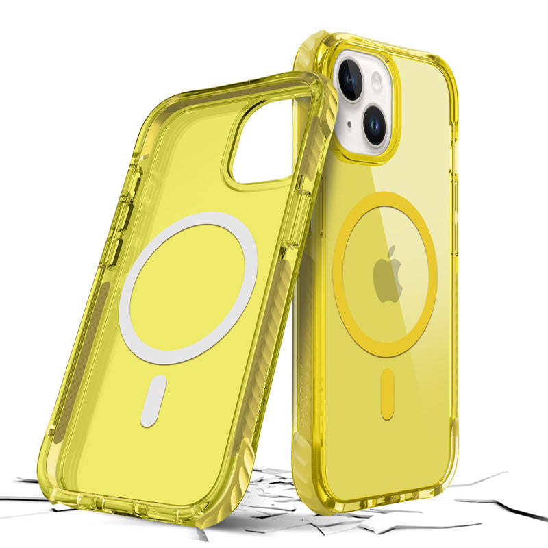 Prodigee Safetee Neo MagSafe Case for Apple iPhone 15 (Lemon)