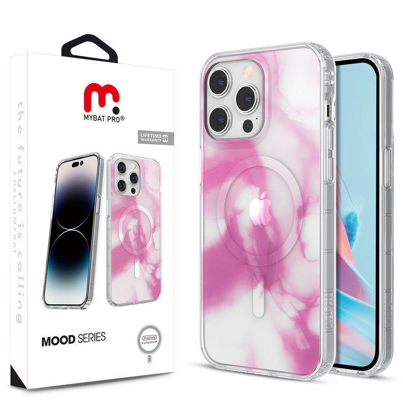 MYBAT Pro Mood MagSafe Case for Apple iPhone 15 Pro (Blushing)