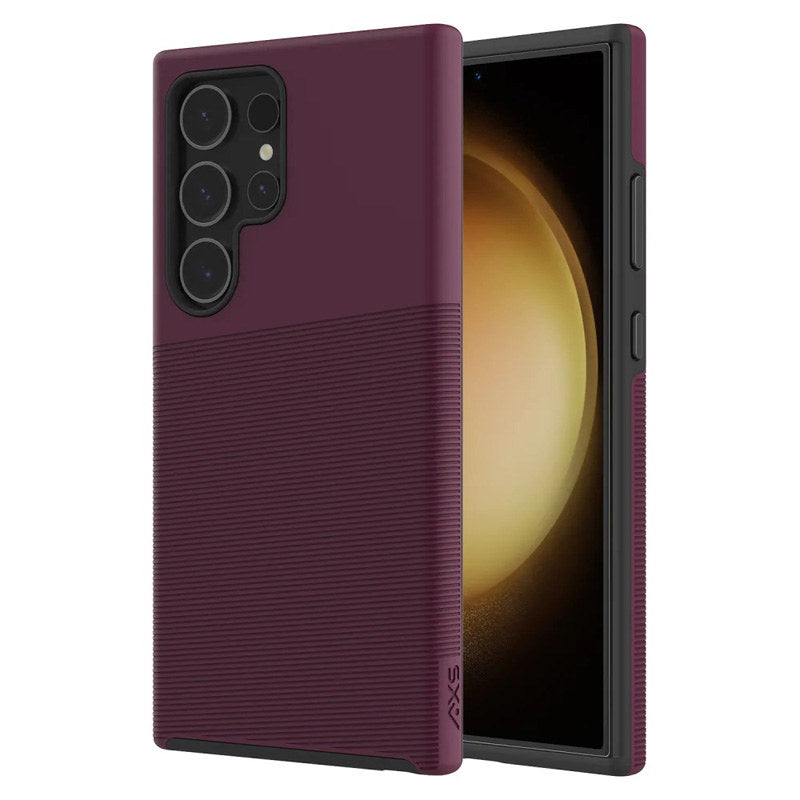 Axessorize PROTech Plus Case for Samsung Galaxy S24 Ultra (Sangria)