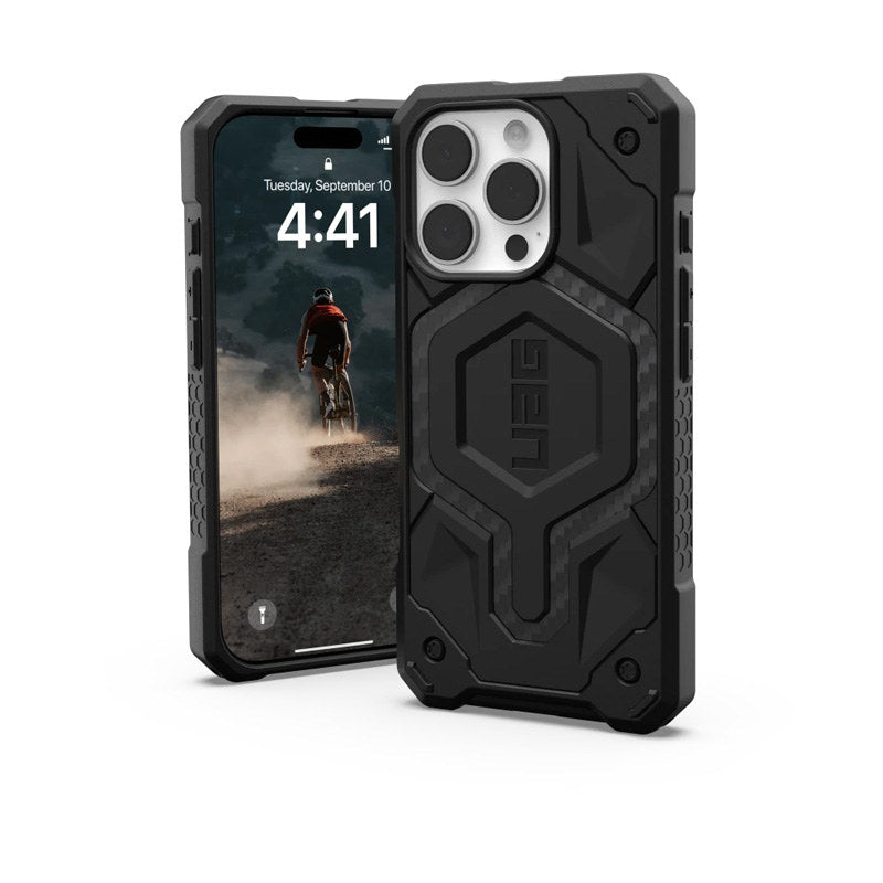 UAG Pro Monarch MagSafe Case for Apple iPhone 16 Pro (Carbon Fiber)