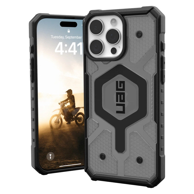 UAG Pathfinder MagSafe Case for Apple iPhone 16 Pro Max (Ash)