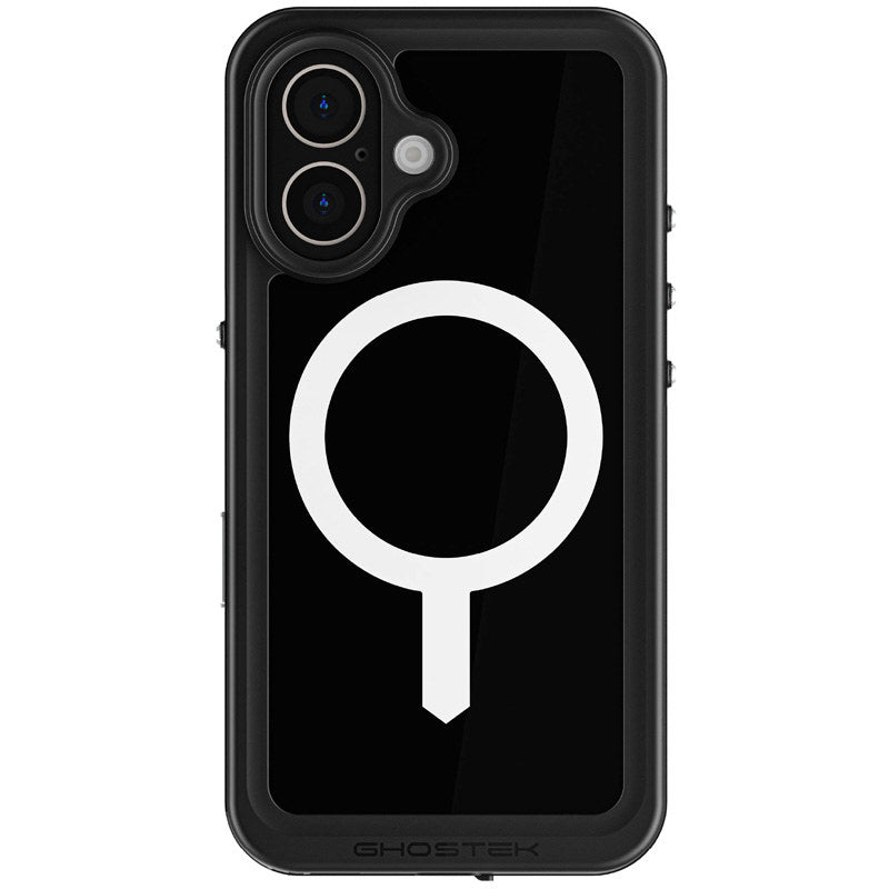 Ghostek Nautical Slim Extreme Waterproof MagSafe Case for Apple iPhone 16 (Black)