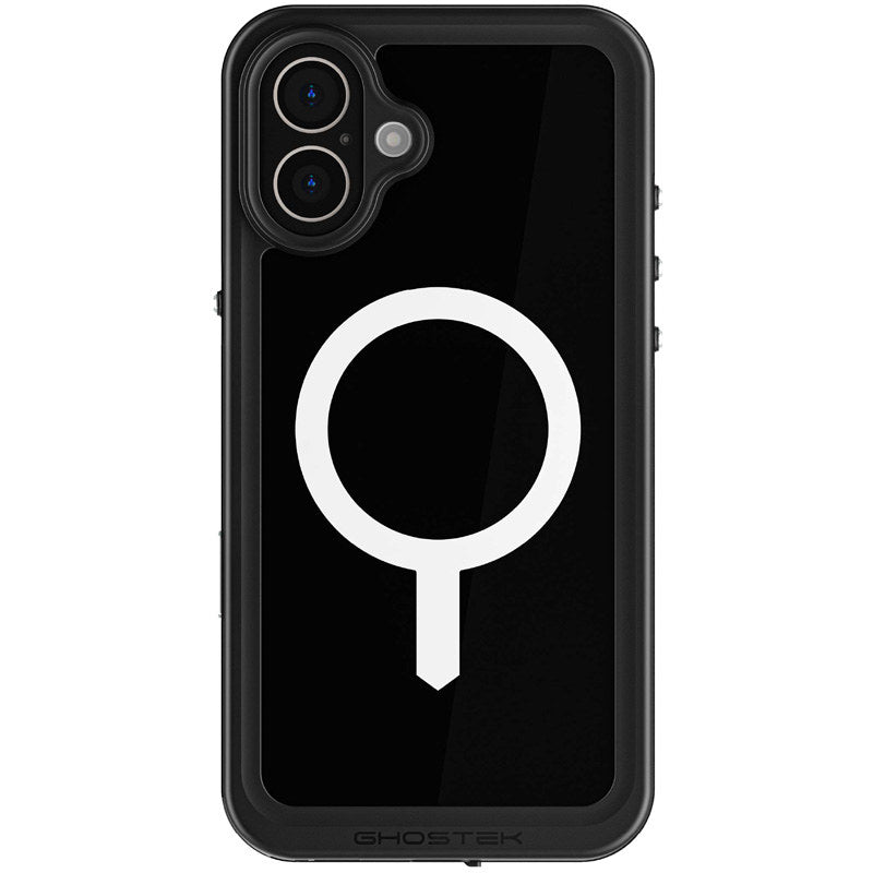 Ghostek Nautical Slim Extreme Waterproof MagSafe Case for Apple iPhone 16 Plus (Black)