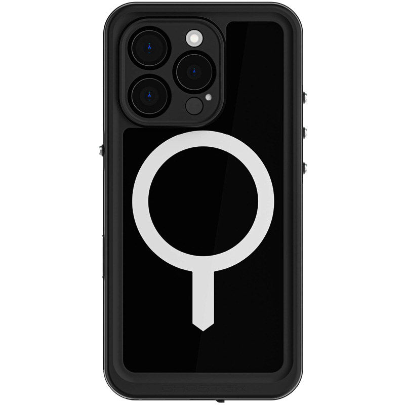 Ghostek Nautical Slim Extreme Waterproof MagSafe Case for Apple iPhone 16 Pro (Black)