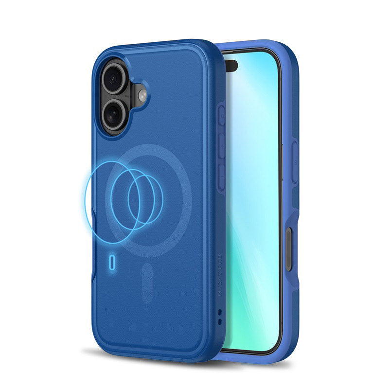 MYBAT Pro Fuse MagSafe Case for Apple iPhone 16 (Blue)