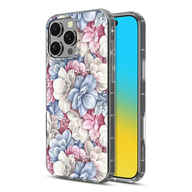 MYBAT Pro Mood MagSafe Case for Apple iPhone 16 Pro (Floral Gems)