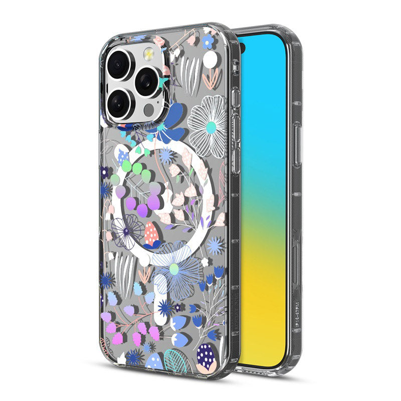 MYBAT Pro Mood MagSafe Case for Apple iPhone 16 Pro (Wildflowers)
