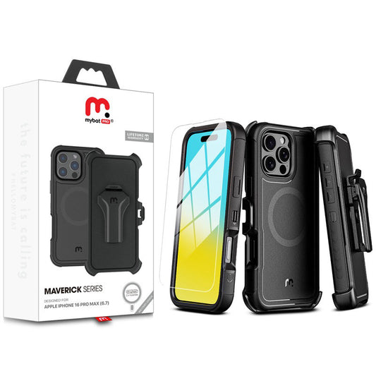 MYBAT Pro Maverick MagSafe Case for Apple iPhone 16 Pro Max