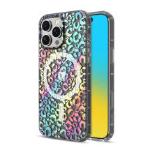 MYBAT Pro Mood MagSafe Case for Apple iPhone 16 Pro Max (Holographic Leopard)
