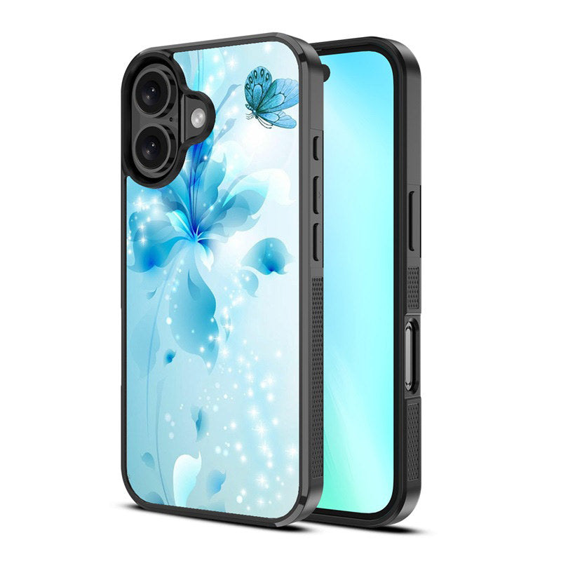 MYBAT Design Lab Case for Apple iPhone 16 Plus (Butterflies & Flowers)
