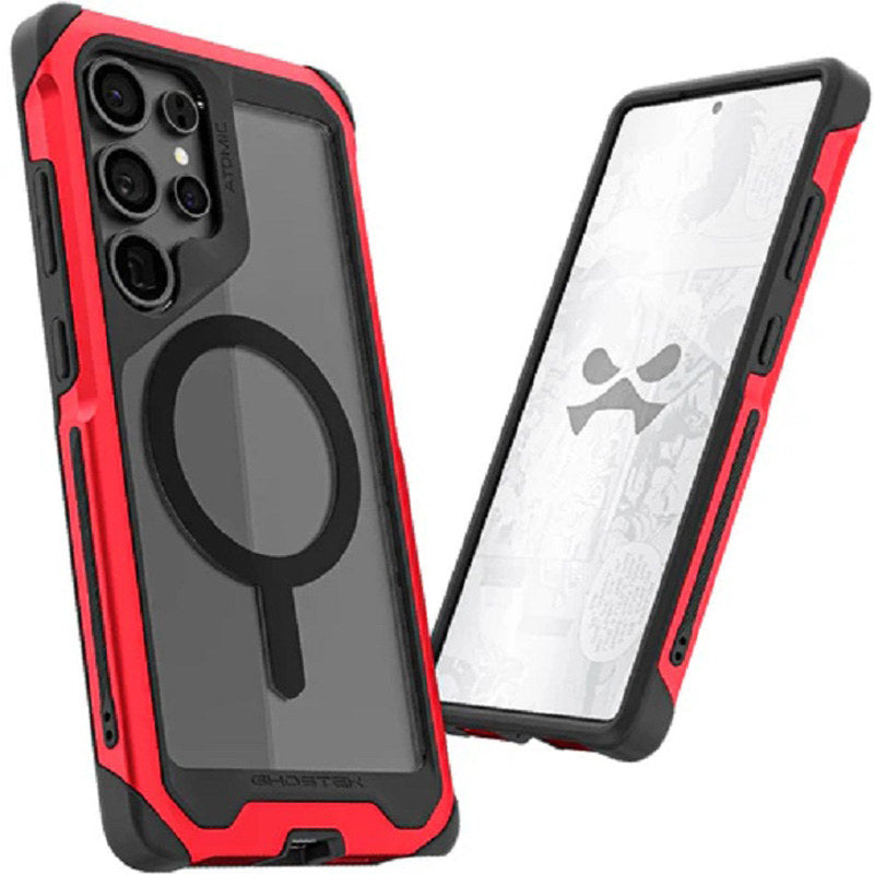 Ghostek Atomic MagSafe Case for Samsung Galaxy S25 Ultra (Red)