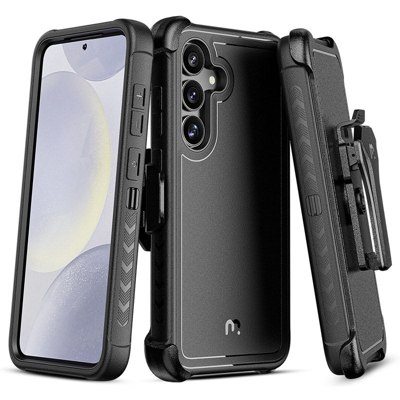 MYBAT Pro Maverick Case for Samsung Galaxy S25 (Black)