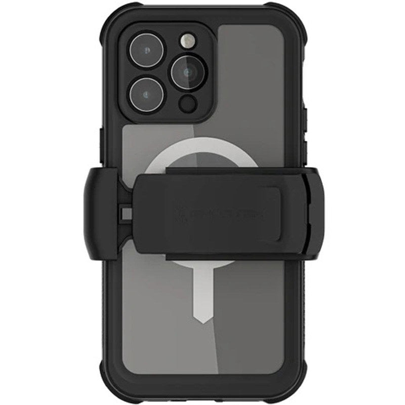 Ghostek Nautical MagSafe Case & Holster for Apple iPhone 14 Pro Max (Clear)