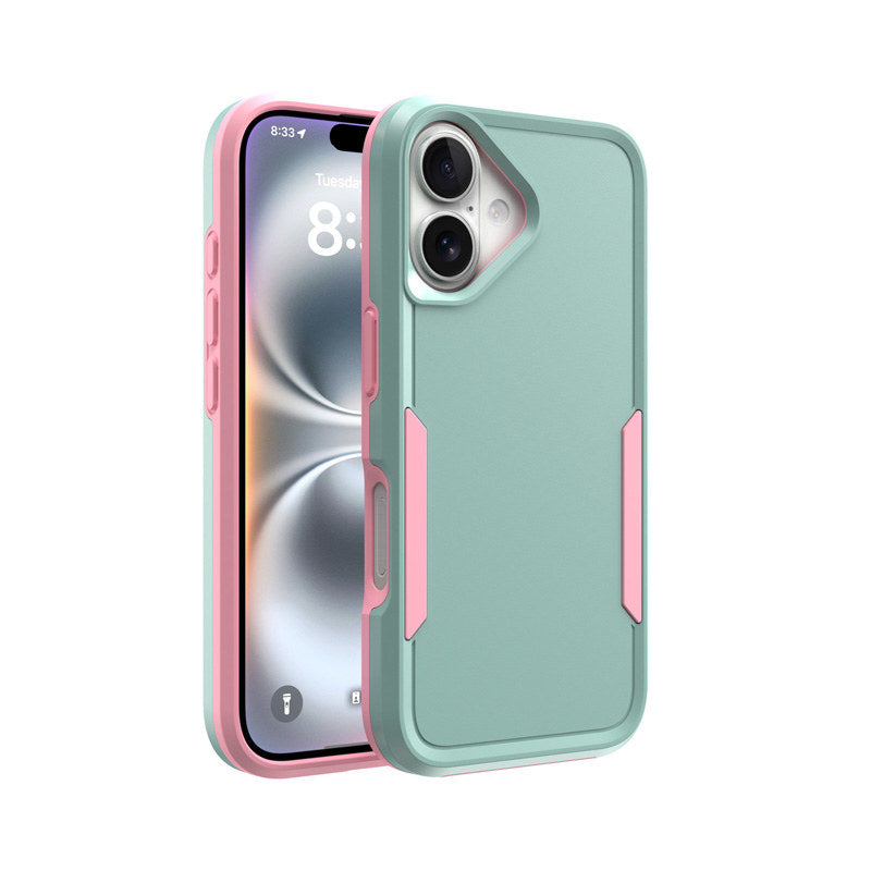 CLICK Impact MagSafe Case for Apple iPhone 16 Plus (Aqua & Pink)