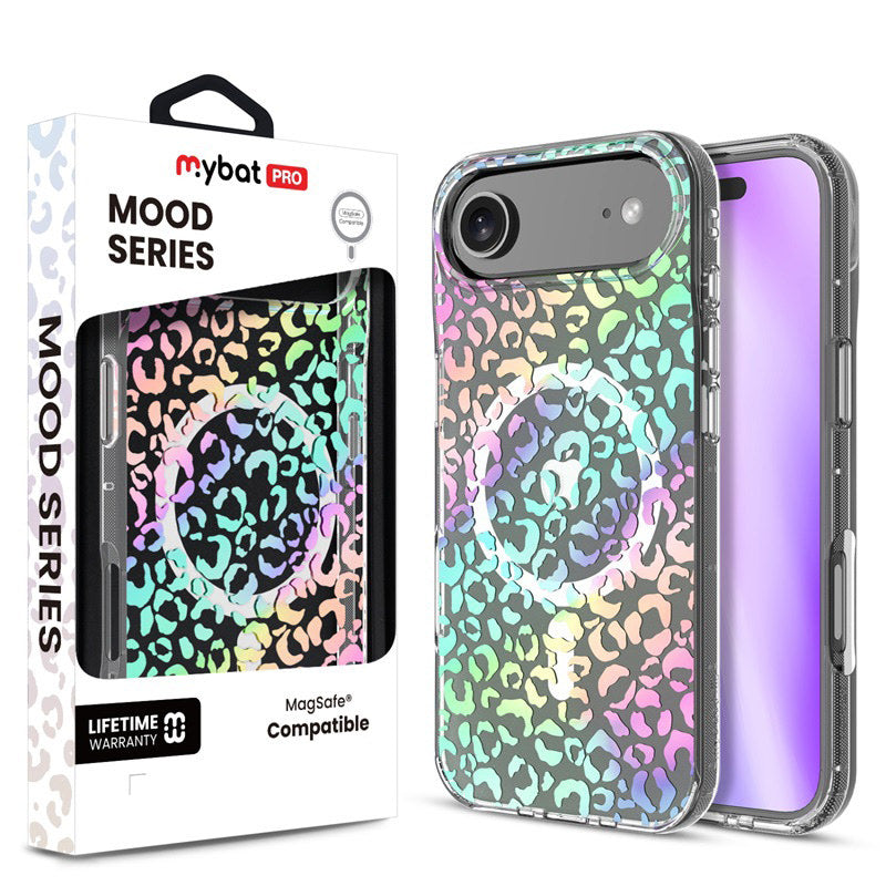 MYBAT Pro Mood MagSafe Case for Apple iPhone 17 Air (Holographic Leopard)