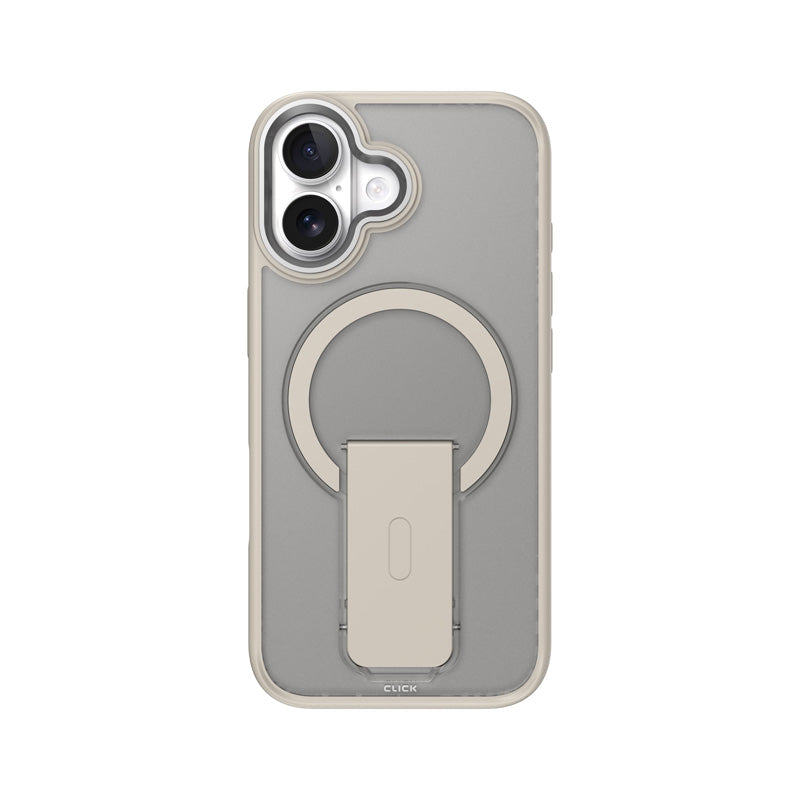 CLICK Latch MagSafe Case for Apple iPhone 17 (Smoke Gray)