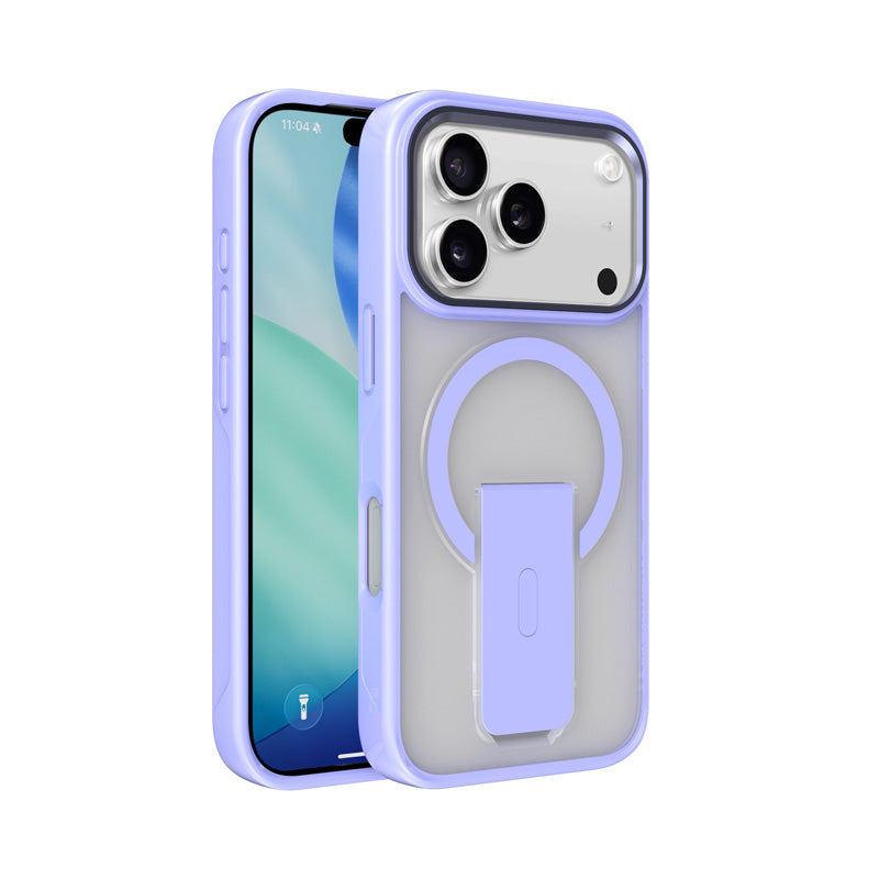 CLICK Latch MagSafe Case for Apple iPhone 17 Pro (Clear Purple)