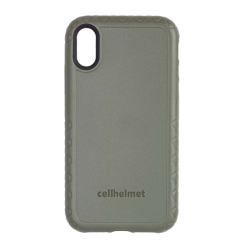 Cellhelmet Fortitude Case for Apple iPhone X & XS (Olive Drab)