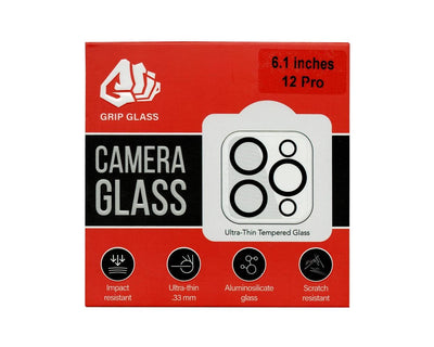 Grip Glass Tempered Glass Camera Lens Protector for Apple iPhone 12 Pro