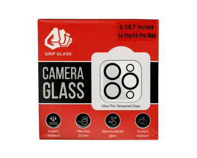 Grip Glass Tempered Glass Camera Lens Protector for Apple iPhone 14 Pro/ 14 Pro Max