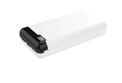 CELLHELMET 20K MAH POWER BANK - TWO TYPE A PORTS AND ONE TYPE C. 20W PD & 18W QC