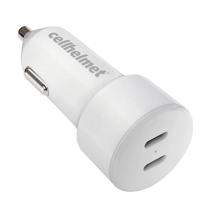 Cellhelmet 20W PD Dual USB C Car Charger