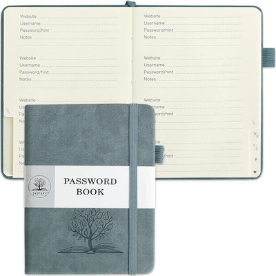 Password Book with Alphabetical Tabs