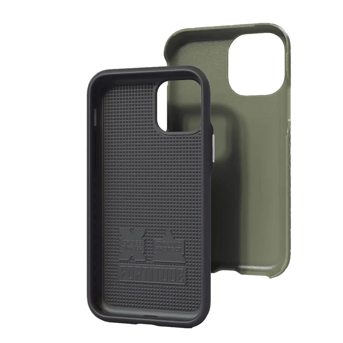DUAL LAYER CASE FOR APPLE IPHONE 11 PRO | OLIVE DRAB GREEN | FORTITUDE SERIES