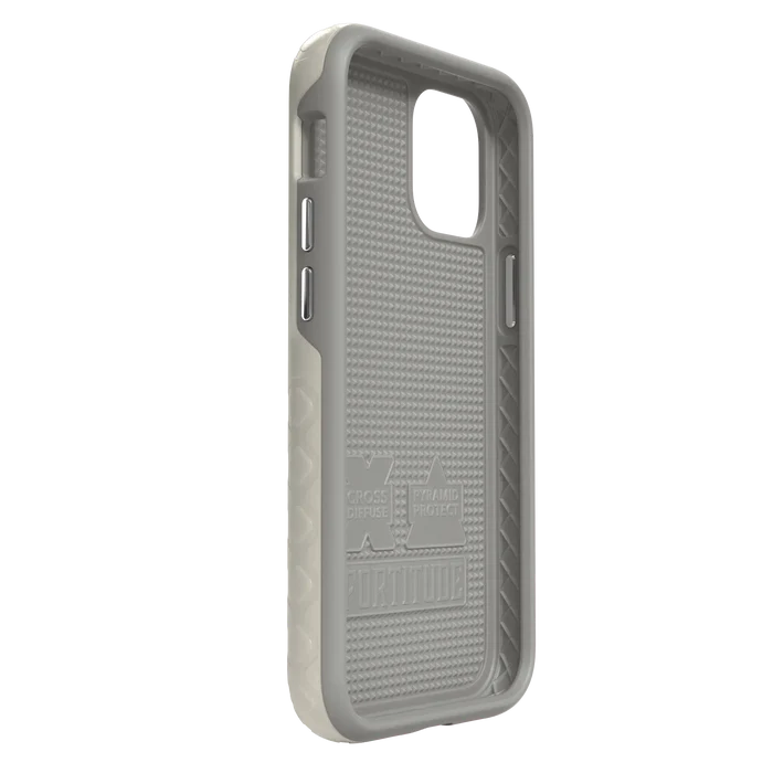 DUAL LAYER CASE FOR APPLE IPHONE 12 MINI | GRAY | FORTITUDE SERIES