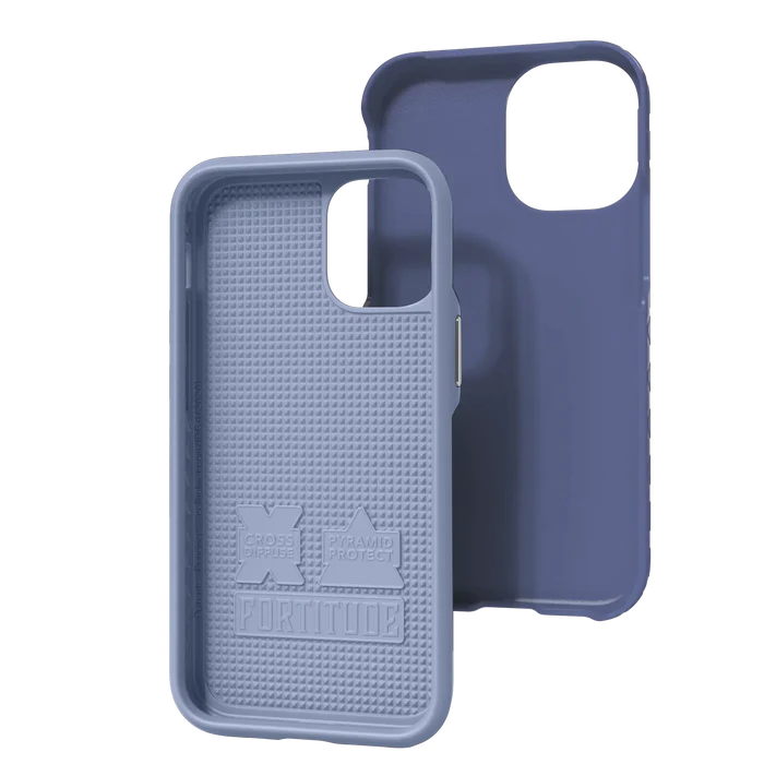 DUAL LAYER CASE FOR APPLE IPHONE 12 MINI | SLATE BLUE | FORTITUDE SERIES