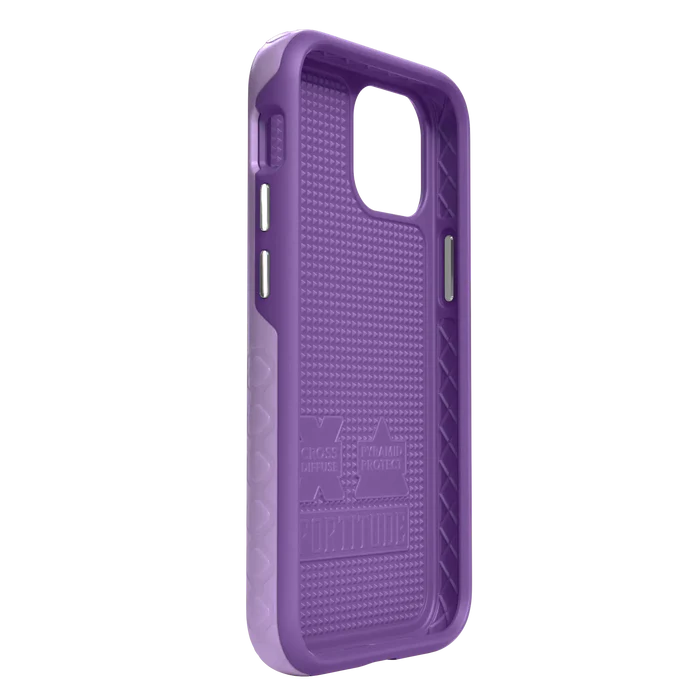 DUAL LAYER CASE FOR APPLE IPHONE 13 MINI | LILAC BLOSSOM PURPLE | FORTITUDE SERIES