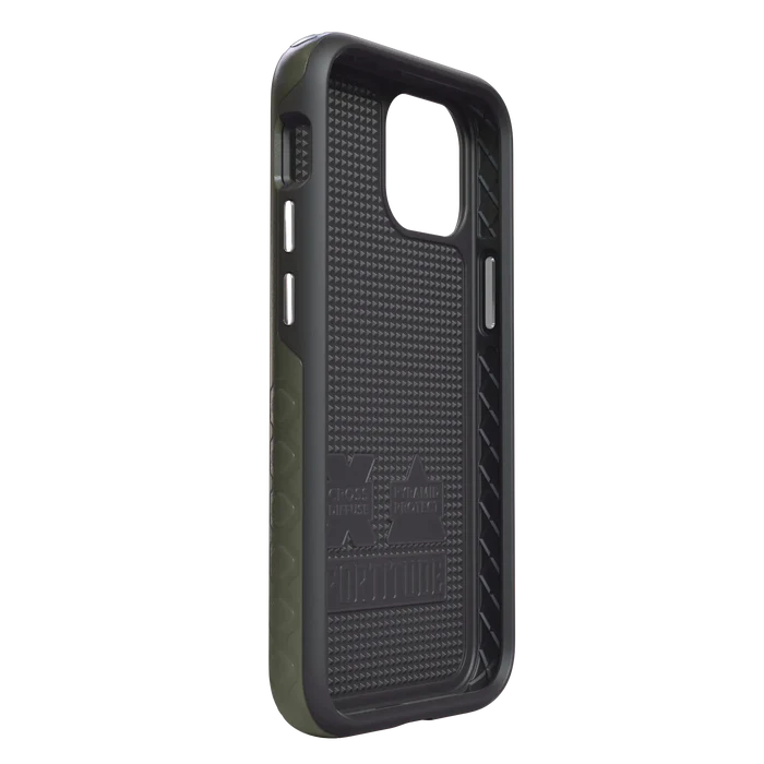 DUAL LAYER CASE FOR APPLE IPHONE 13 MINI | OLIVE DRAB GREEN | FORTITUDE SERIES