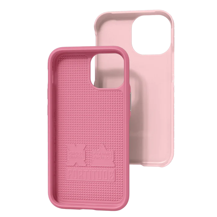 DUAL LAYER CASE FOR APPLE IPHONE 13 MINI | PINK MAGNOLIA | FORTITUDE SERIES