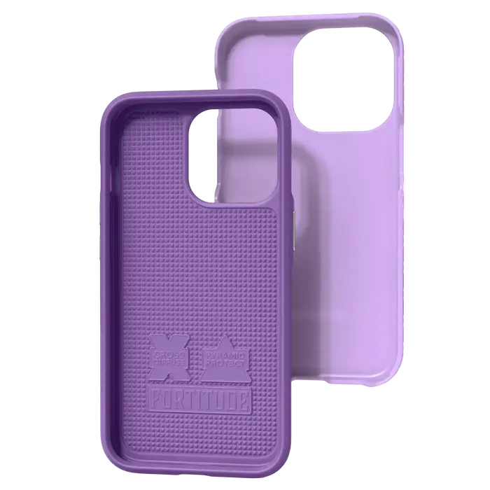 DUAL LAYER CASE FOR APPLE IPHONE 13 PRO | LILAC BLOSSOM PURPLE | FORTITUDE SERIES Cellhelmet
