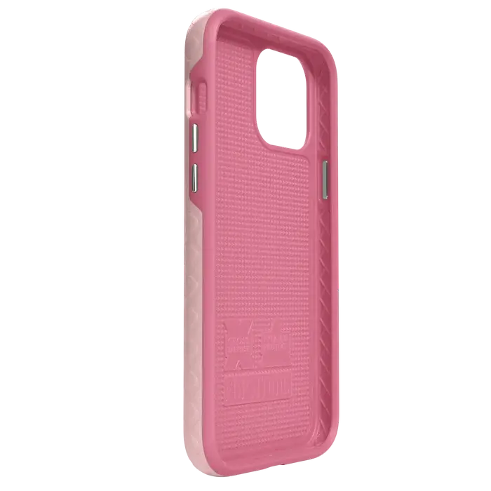 DUAL LAYER CASE FOR APPLE IPHONE 13 PRO MAX | PINK MAGNOLIA | FORTITUDE SERIES Cellhelmet