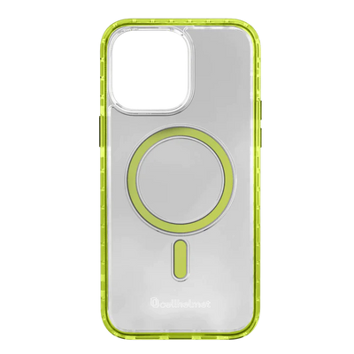 MAGSAFE® CASE FOR APPLE IPHONE 14 PRO MAX | ELECTRIC LIME | MAGNITUDE SERIES