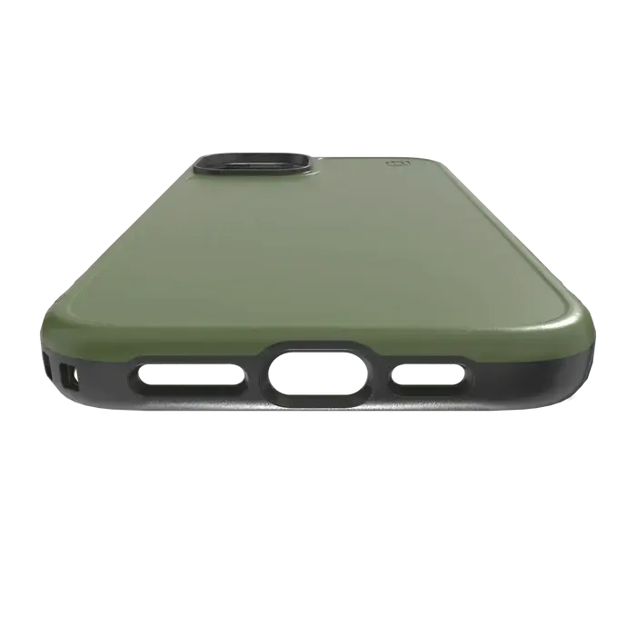 SHOCK-ABSORBENT MAGSAFE® CASE FOR APPLE IPHONE 15 PLUS | OLIVE GREEN | FORTITUDE SERIES Cellhelmet