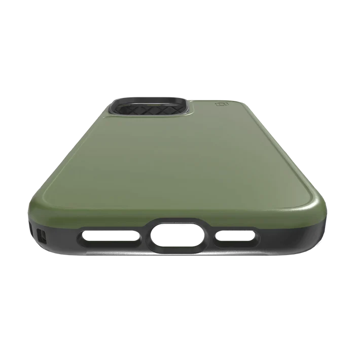 SHOCK-ABSORBENT MAGSAFE® CASE FOR APPLE IPHONE 15 PRO MAX | OLIVE GREEN | FORTITUDE SERIES