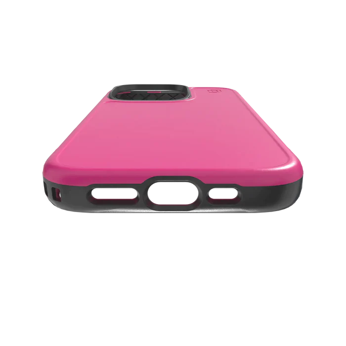 SHOCK-ABSORBENT MAGSAFE® CASE FOR APPLE IPHONE 15 PRO | VIVID MAGENTA | FORTITUDE SERIES
