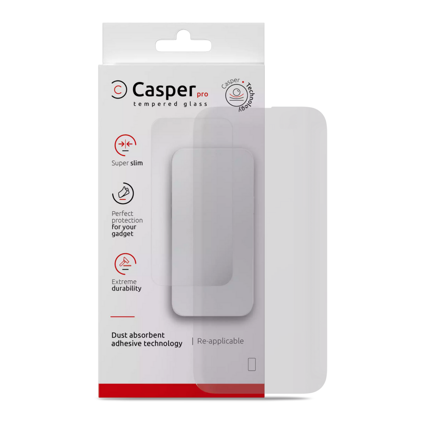 Casper Pro Tempered Glass (iPhone 16 Pro)