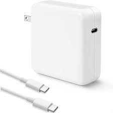 61W USB-C Power Wall Adapter Only For MacBook / iMac / Mac With Cable Included (Used OEM Pull)